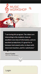 Mobile Screenshot of musicworkshopedu.org